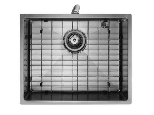 Aspen PVD 500mm Single Kitchen Sink - Gun Metal