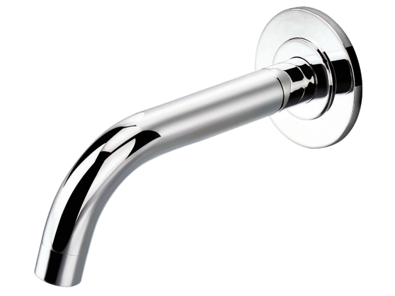 Elisa Wall Mounted Bath Spout - Chrome (190mm reach)