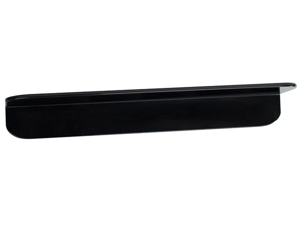iStone flippable 900mm glossy black shelf-Shower Shelf-Contemporary Tapware