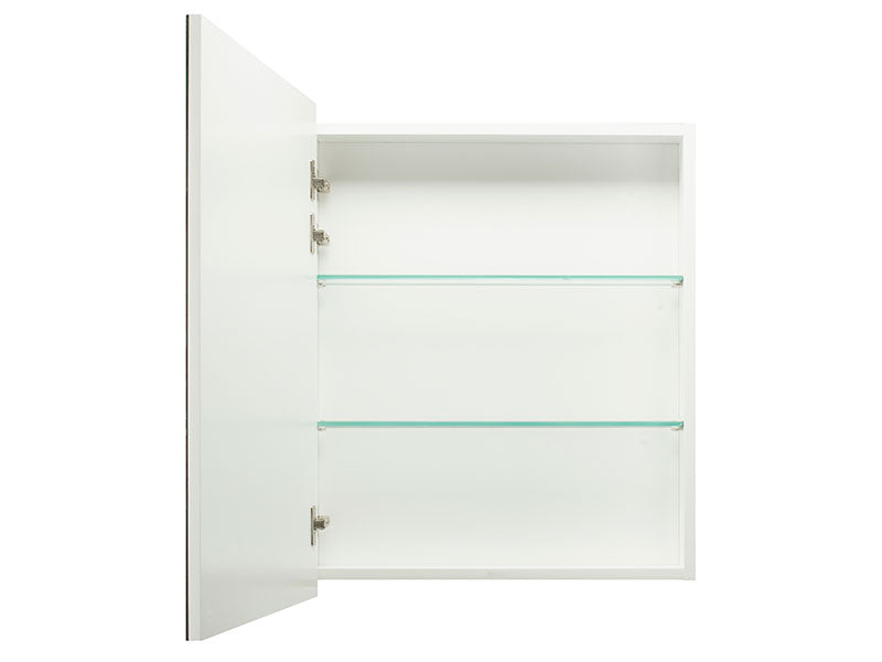 Kzoao 600mm white mirror cabinet-Mirror-Contemporary Tapware