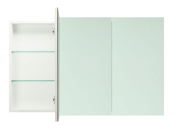 Kzoao 1200mm white mirror cabinet-Mirror-Contemporary Tapware