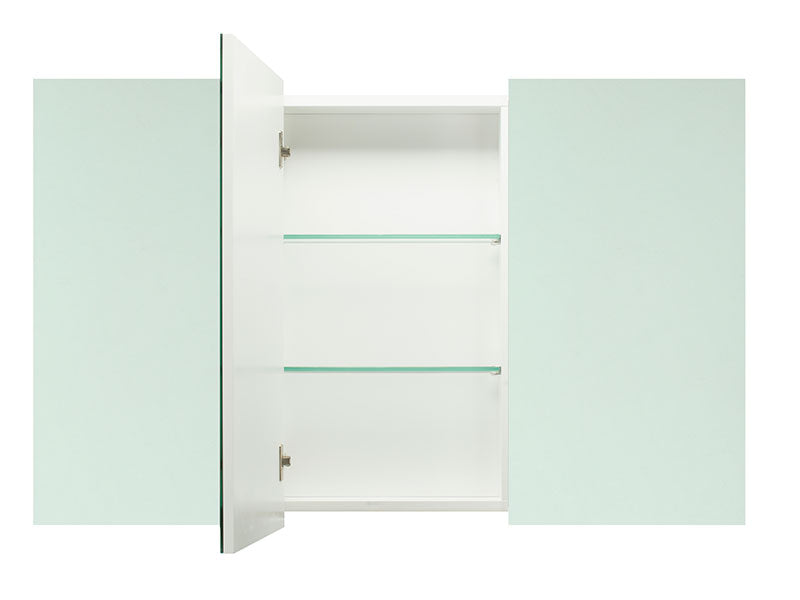 Kzoao 1200mm white mirror cabinet-Mirror-Contemporary Tapware