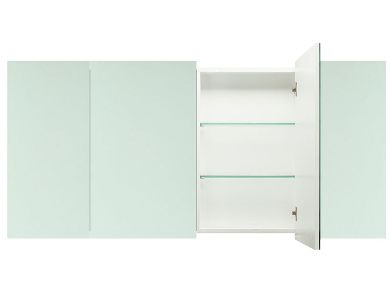 Kzoao 1600mm white mirror cabinet-Mirror-Contemporary Tapware