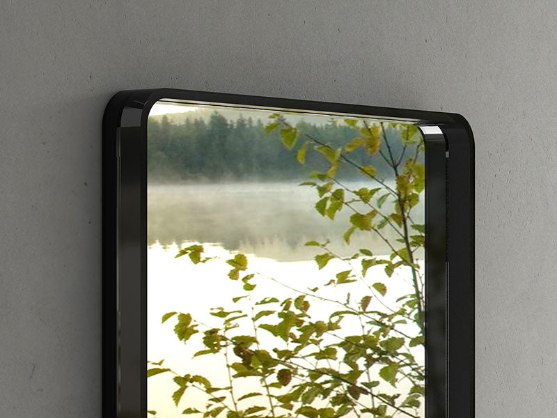 900x1000mm Lucent Black Mirror-Mirror-Contemporary Tapware