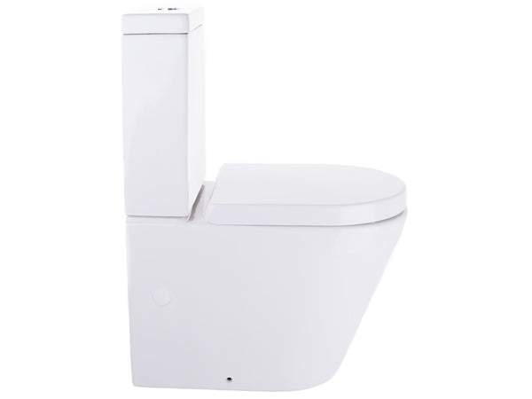 Vivo Toilet Suite Thick Seat-Toilet-Contemporary Tapware