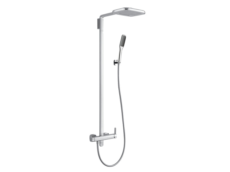 Modern Shower Tower With Mixer-Shower Tower-Contemporary Tapware