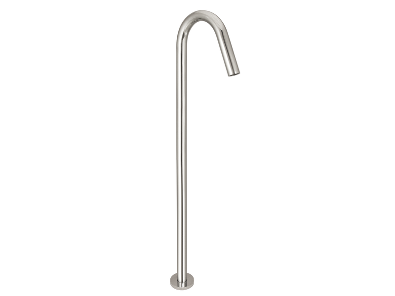 Loft Floor Mount Bath Spout Chrome-Bath Spout-Contemporary Tapware