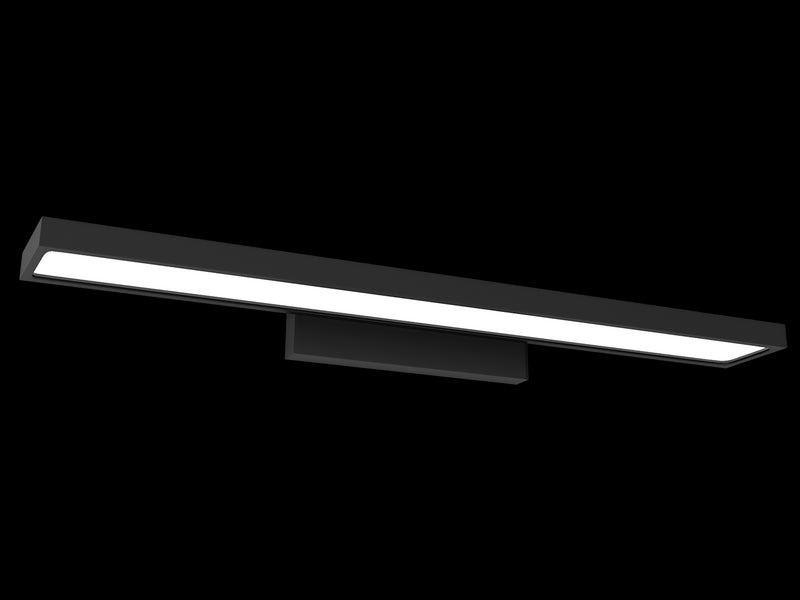 Stark LED 600mm STD black mirror wall light-Light-Contemporary Tapware