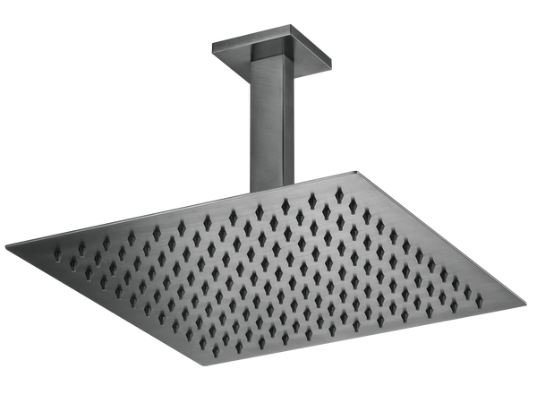 Flint Rain Shower With Ceiling Arm-Shower Head-Contemporary Tapware