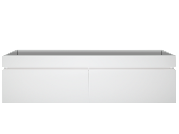 Kzoao 1600mm white vanity-Vanity-Contemporary Tapware