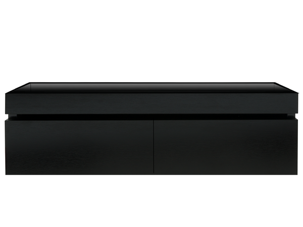 Kzoao 1600mm black vanity-Vanity-Contemporary Tapware