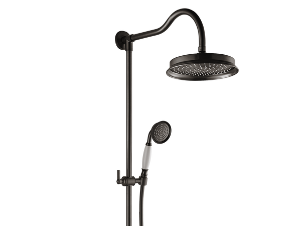 Liberty Shower Tower With Mixer AGED IRON-Shower Tower-Contemporary Tapware